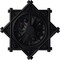 Ekena Millwork Antilles Ceiling Medallion (Fits Canopies up to 6"), Hand-Painted Steel Gray, 38 1/4"OD x 1 1/2"P CM38ANSGS - alternate 1